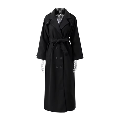 TMLESS | Chic Belted Overcoat